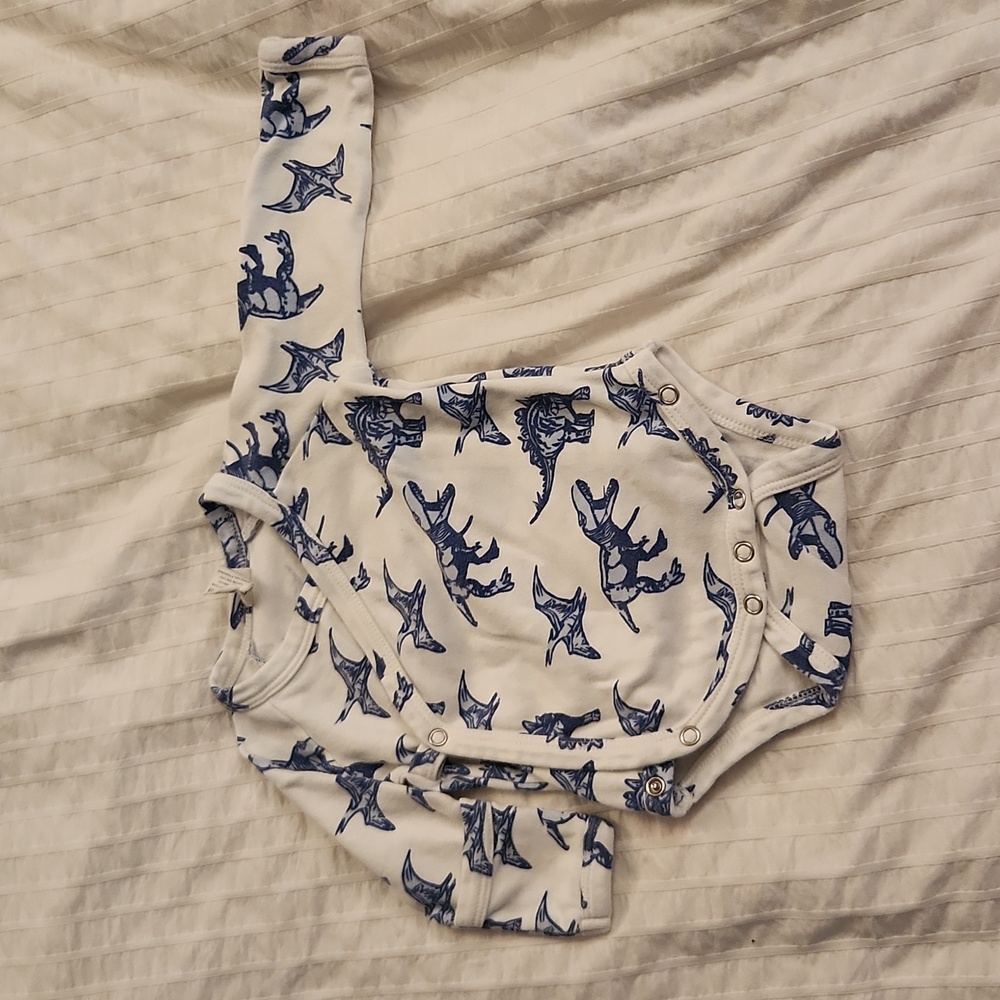 Kate Quin Dinosaur wrap bodysuit